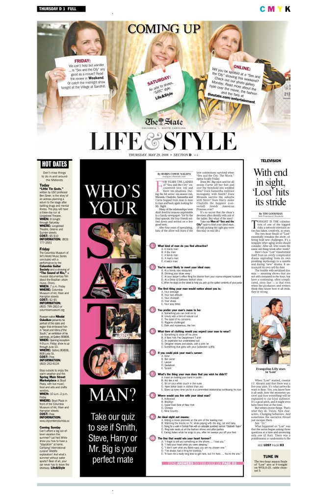 'Sex and the City' Day 4